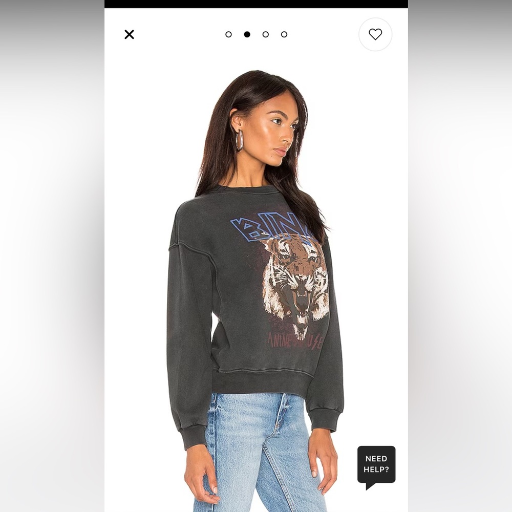 Anine bing sweatshirt